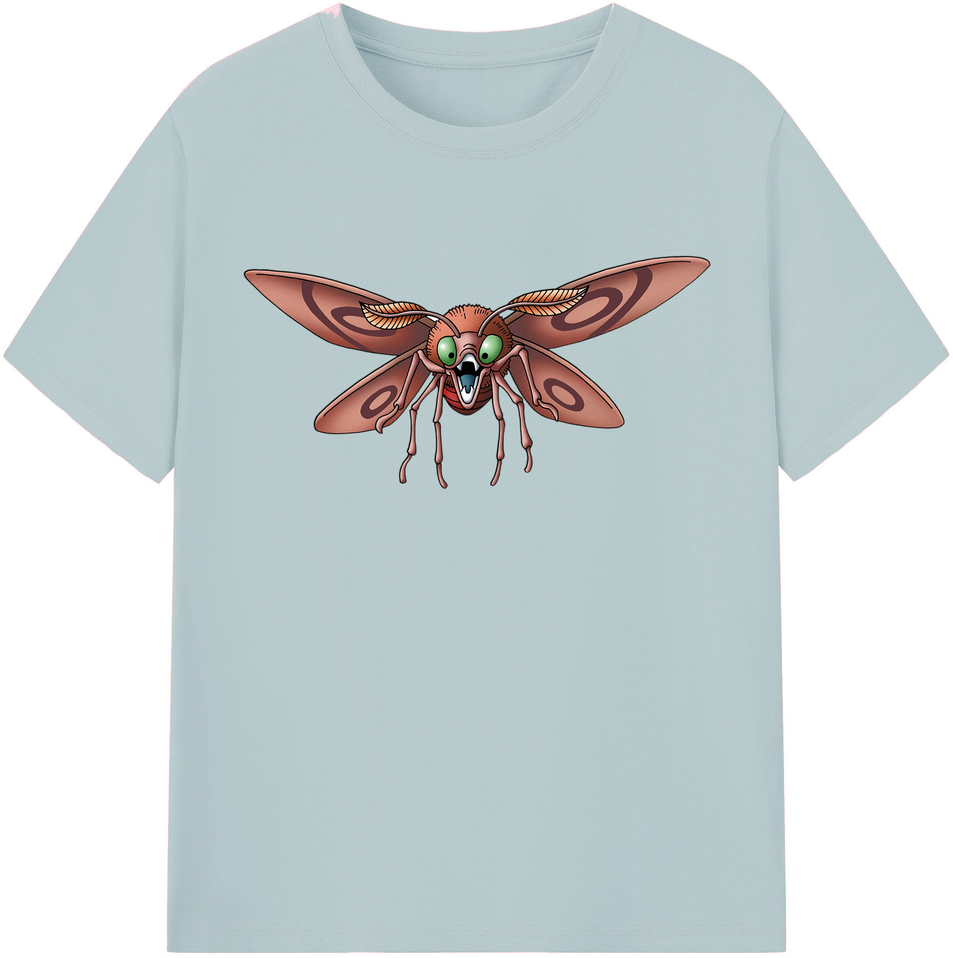 （画像用） ドラゴンクエスト Doragon Kuesuto Dragon Quest 綿100％半袖Tシャツ（フロントプリント）